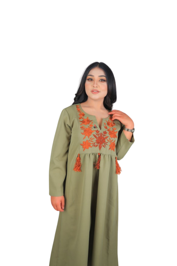 Olive Petal – Everyday Elegance in Bloom - Image 9