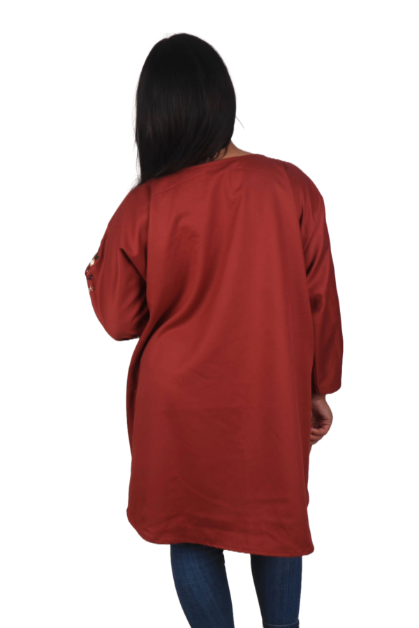 Cherry Vine – Embroidered Tunic Dress - Image 7