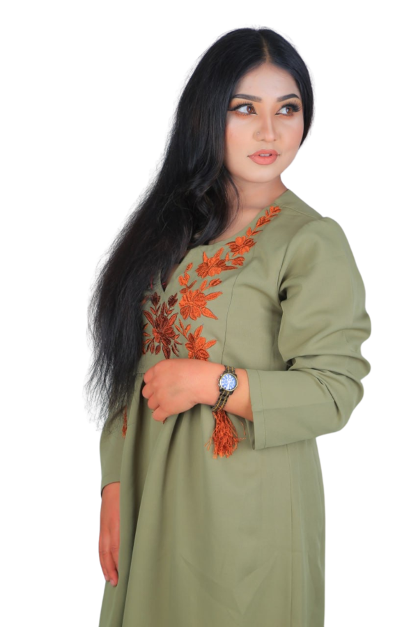 Olive Petal – Everyday Elegance in Bloom - Image 4