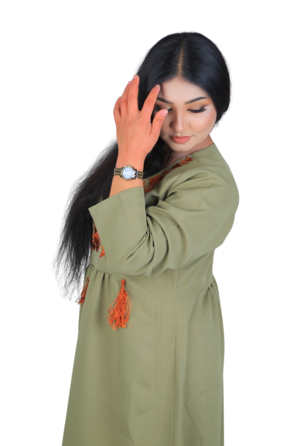 Olive Petal – Everyday Elegance in Bloom - Image 13